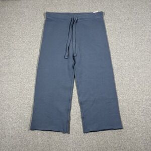 NWOT Frank & Eileen Sz S Blue Catherine 24" Favorite Sweatpants Wide Leg